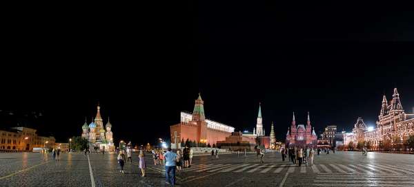 Красная Площадь - Москва: Размещение
