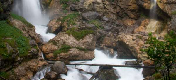 Waldbachstrub Wasserfall: Wetter und Jahreszeit