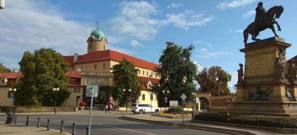 Jiřího náměstí en Poděbrady: Clima y temporada