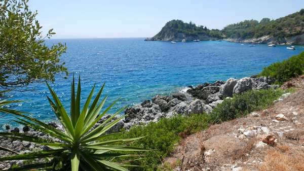 Vue sur la prochaine plage