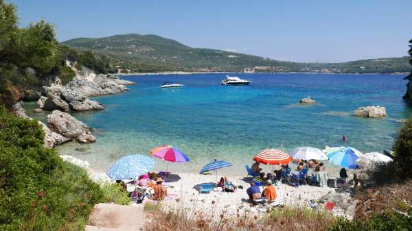 Picturesque beach