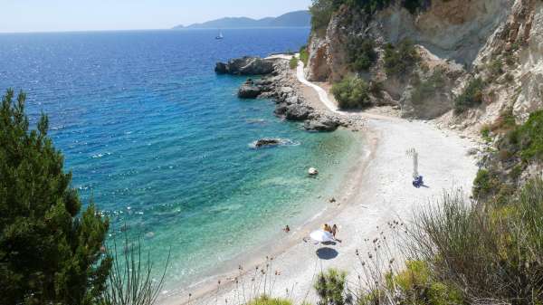 Walk along the cliff