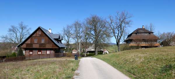 Randonnée à travers Svojek et Kruh