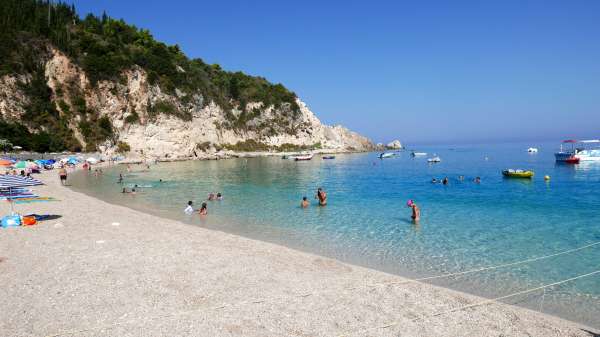 Playa en Agios Nikitas
