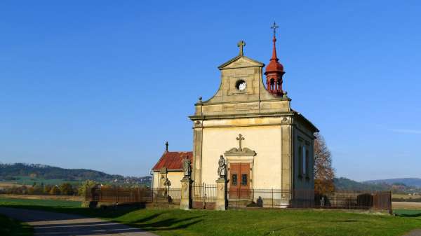 Kerk van het Heilig Hart van Jezus in Březina
