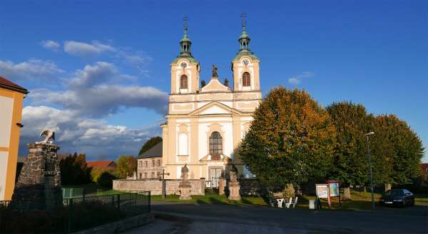 Church of the Exaltation of St. Crosses in Ostružno