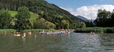 Zwemmen bij Strandbad Erlberg