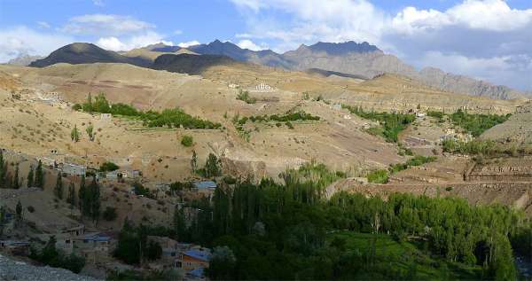 Region over Kargil 