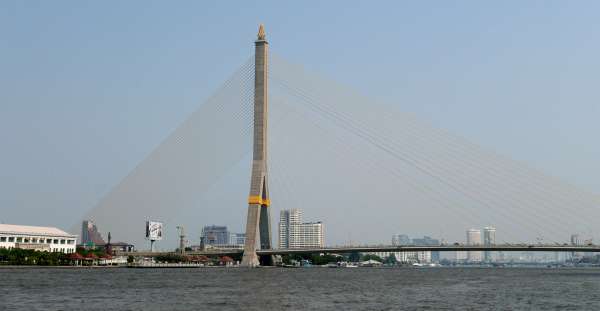 Výhľad na most Rama VIII