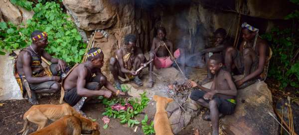 La tribu Hadza: Alojamientos