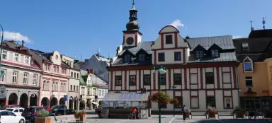 Ayuntamiento en Vrchlabi