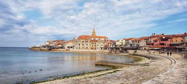 De stad Umag: Accommodaties