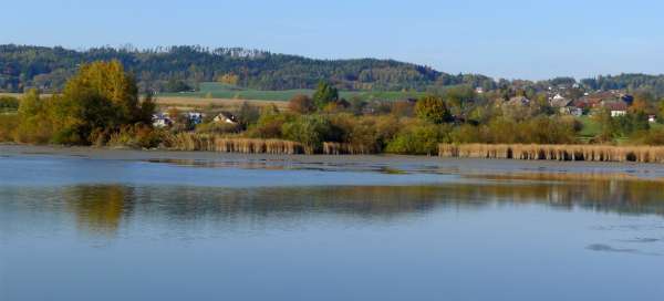 오스트루젠스케 연못: 날씨와 계절