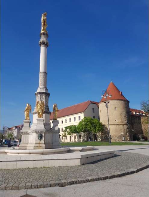 Mary's Column and Archbishop's Palace