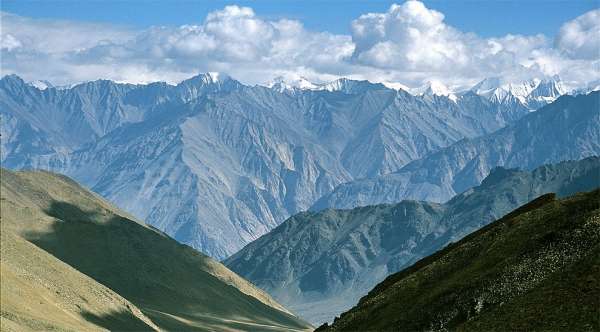 Vista del potente Karakoram