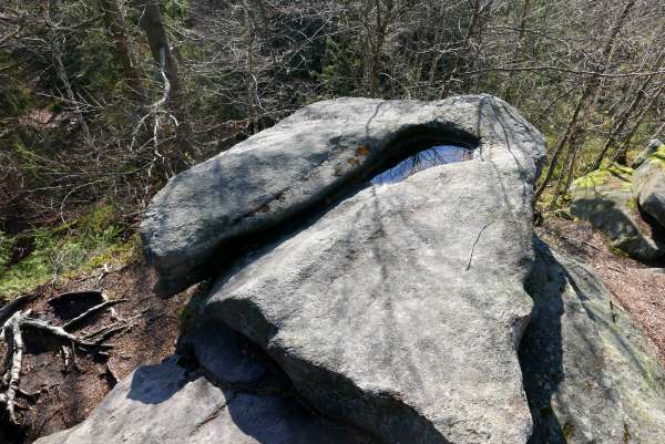 Mysterious rock bowls