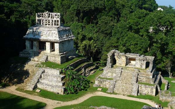 Templos em Palenque