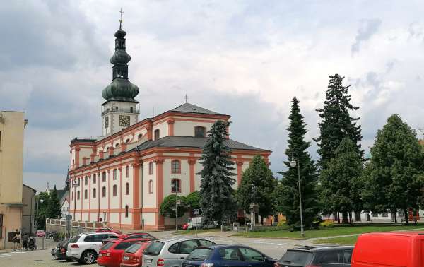 Église de l'Assomption de la Vierge Marie à Polná