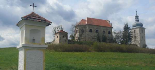 Kerk van de Heilige Drie-eenheid in Záhořany