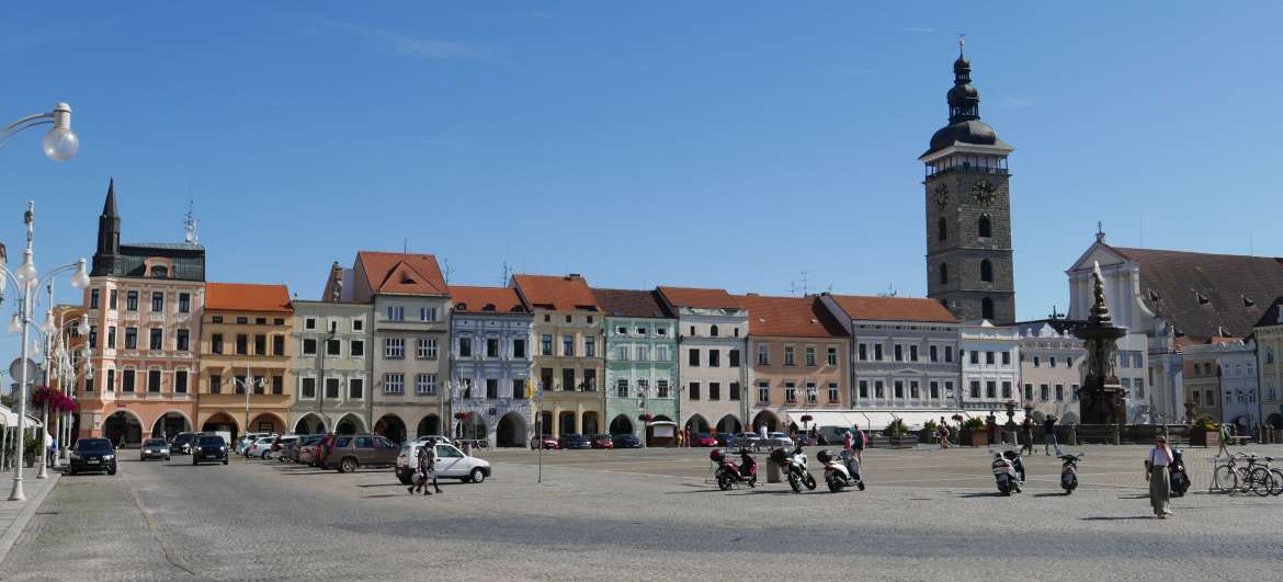 Destinazione Budejovice ceco
