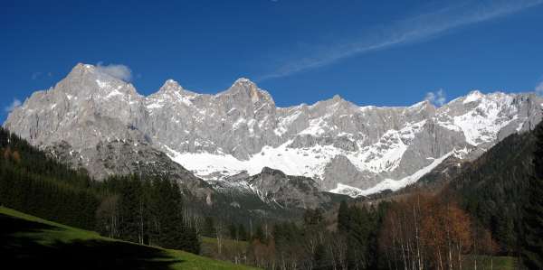 Masyw Dachstein z Ramsau