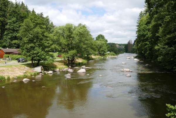 View from the bridge