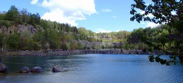 Hradištský vrch: Weather and season