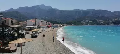 꼬까리 해변
