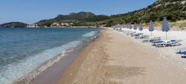 Playa de Psili Amos (oeste): Alojamientos