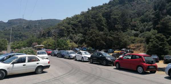 Parkplatz am Strand Potami