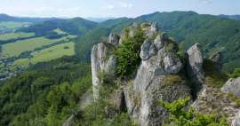 The most beautiful places of Súľov Rocks