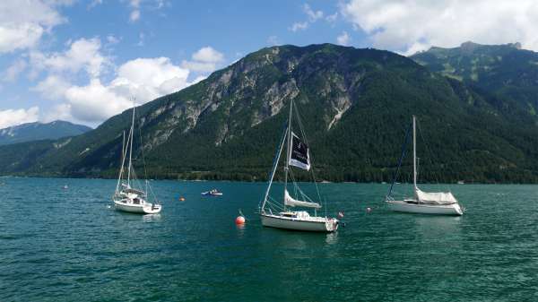 Water activities on the Achensee