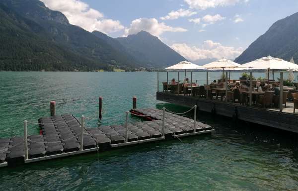 Cafe on Lake Achensee