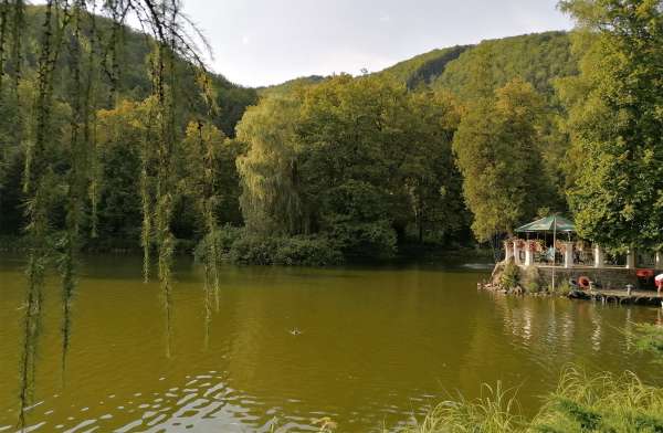 Jezioro w Rajecké Teplice