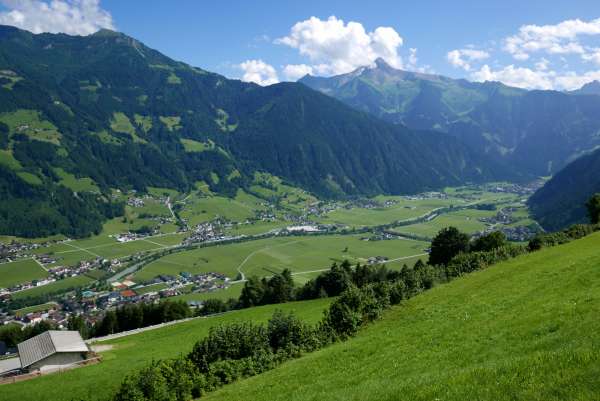 La vallée du Zillertal au creux de la main