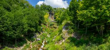 Sopotnica-Wasserfall