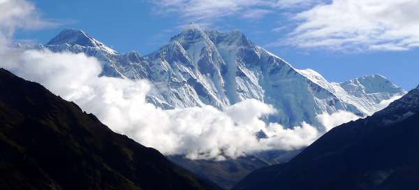 Lhotse: Weather and season