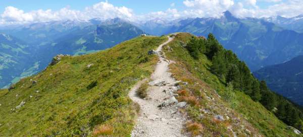 Ascent to Arbiskopf and Rauhenkopf