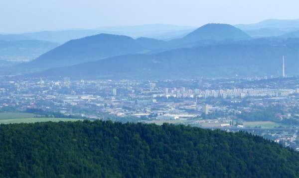 Uitzicht op Žilina