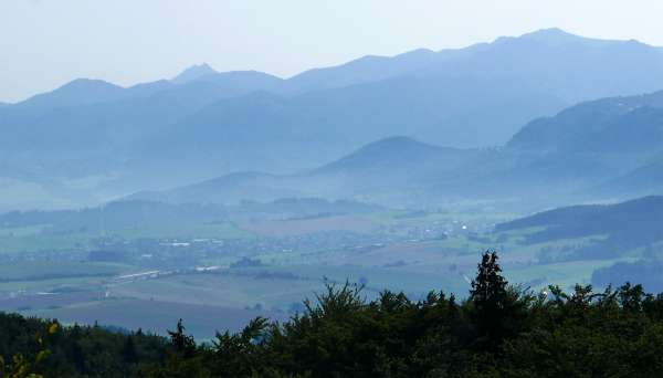 Uitzicht op Mala Fatra