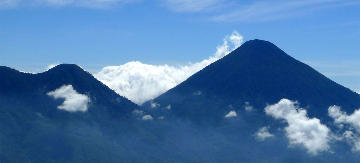 Ziel Berge der Sierra Madre de Chiapas
