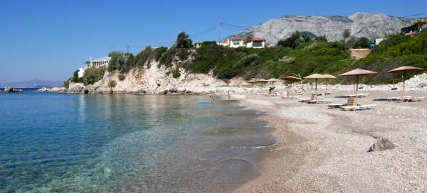 Ausflug zum Strand von Tripiti: Wetter und Jahreszeit