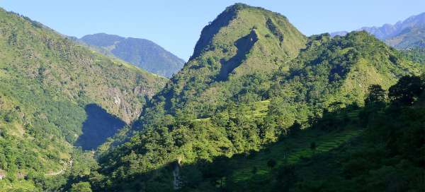 Bahundanda hill: Hiking