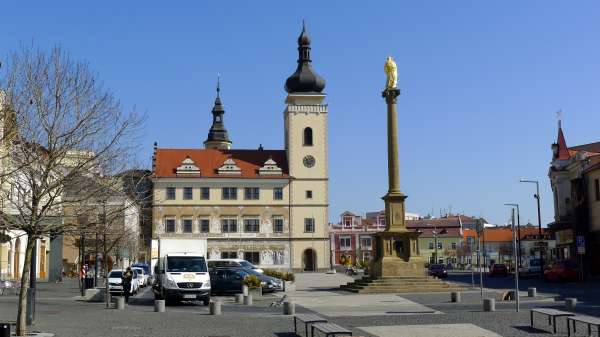 Renaissance stadhuis in Mladá Boleslav