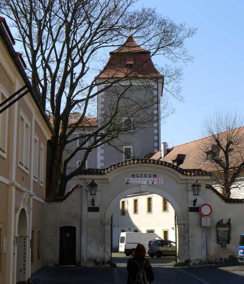 Entrée du pavillon du château