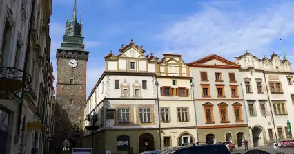 Grünes Tor in Pardubice