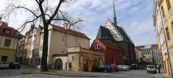 Iglesia de St. Bartolomé en Pardubice