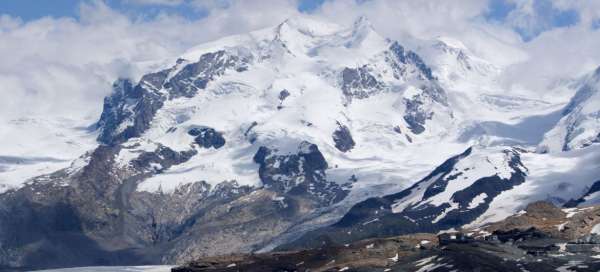 The highest alpine mountains