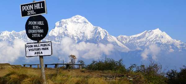 The most beautiful trips from Pokhara: Weather and season