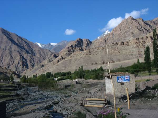 Startpunt voor Stok Kangri Trek